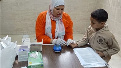 فحص أكثر من 300 ألف تلميذ ببنى سويف بمبادرة الكشف المبكر عن أمراض سوء التغذية