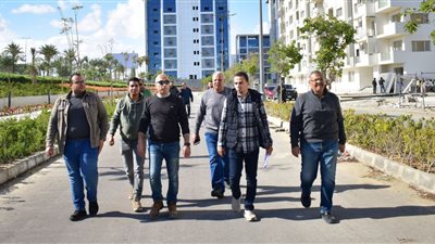 رئيس جهاز العلمين الجديدة: تقدم ملحوظ في كمبوند مزارين يصل لنسبة 80%