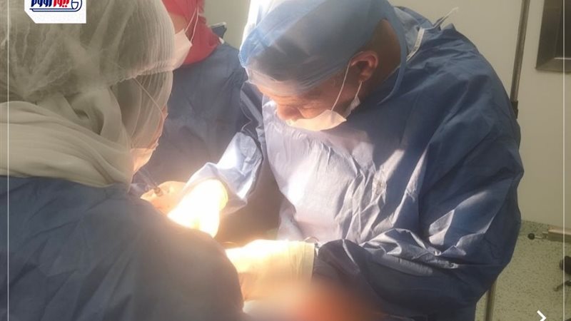 صورة من العملية بالمنيا