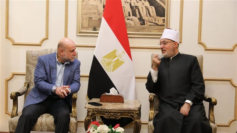 مفتي الجمهورية يستقبل