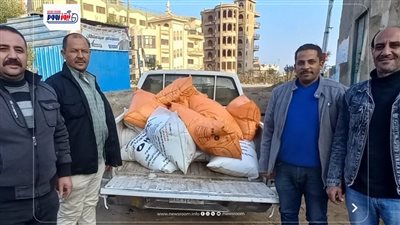 تموين الفيوم ضبط 14 شيكارة أسمدة زراعية خاصة بوزارة الزراعة قبل بيعها بالسوق 