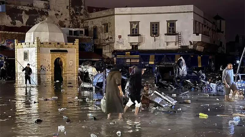 فيضانات المغرب