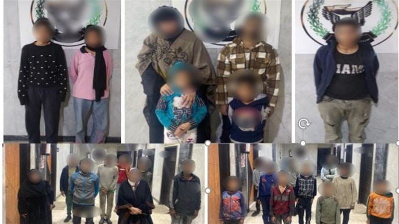 المتهمون عقب القبض