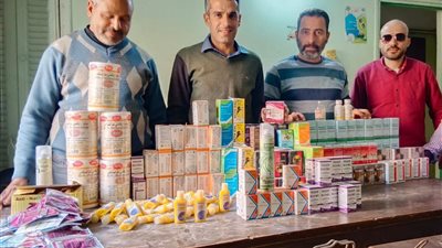 لحماية الثروة الحيوانية.. ضبط مئات الأدوية البيطرية المنتهية الصلاحية بالبحيرة