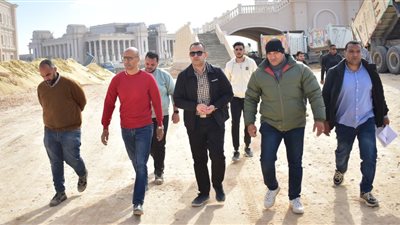 96% نسبةالجزء الأول و 60% بالجزء الثاني من مشروع المدينة التراثية بالعلمين