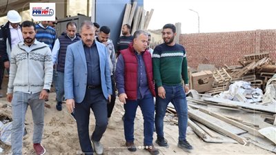 الفيوم.. رئيس شركة المياه يتفقد مكونات محطة قحافة ويتابع نسب الإنجاز