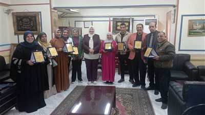 ببنى سويف: تكريم «التوفيق» لتصدر مسابقة المدرسة الخضراء والمعلمين المشاركين