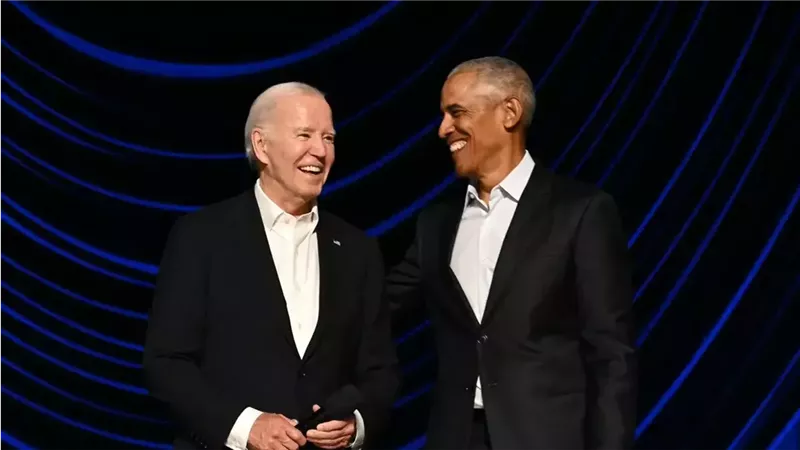 أوباما وبايدن