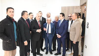 نقيب المهندسين يفتتح أعمال تطوير المقر الرئيسي لنقابة مهندسي الفيوم 