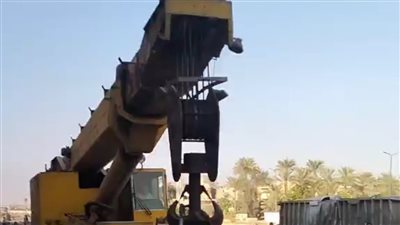 القليوبية تعلن الانتهاء من أعمال رفع حاويات حادث قطار السفاينة بطوخ 