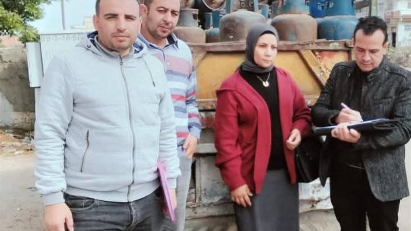 ضبط 40 أسطوانة غاز