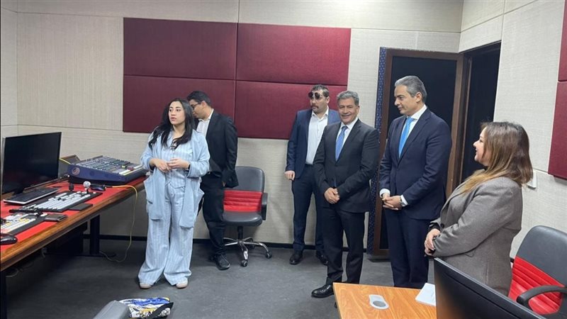 جانب من زيارة نقيب