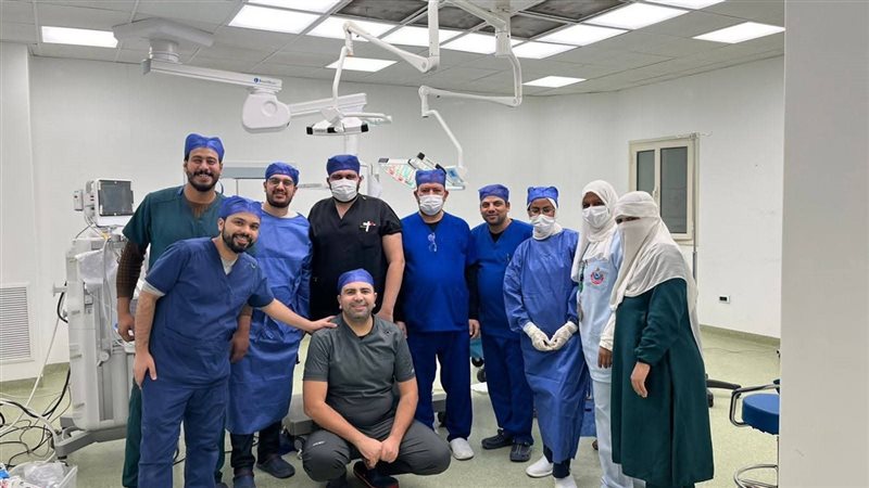 انقاذ حياة رضيع بالقليوبية