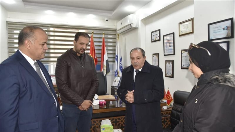 محافظ بورسعيد يعزي