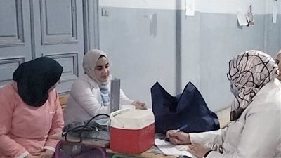 فرق طبية ضمن حملة «100 مليون صحة» داخل لجان الإعادة بالمنوفية
