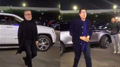 منهم هاني رمزي وشريف منير .. النجوم في عزاء إيمان شقيقة عادل إمام |صور وفيديو