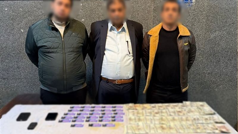 المتهمون والمضبوطات