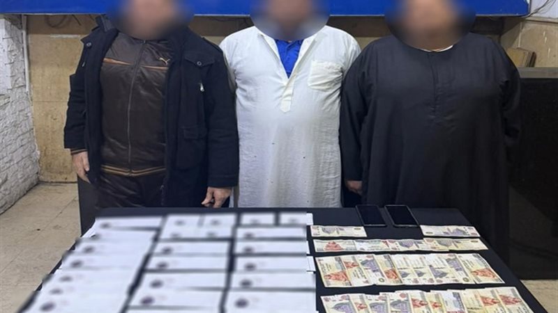 المتهمون والمضبوطات