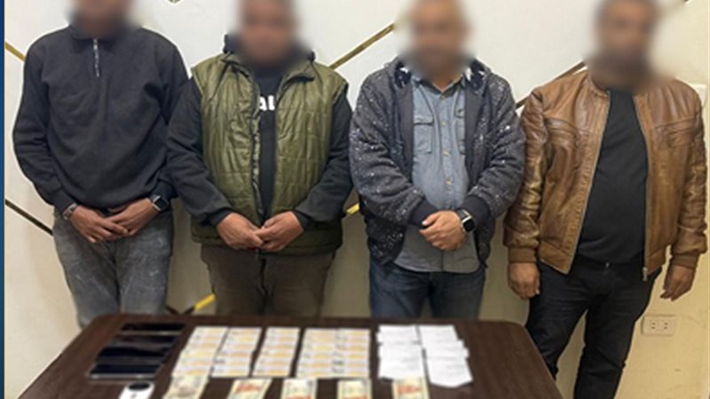 المتهمون والمضبوطات