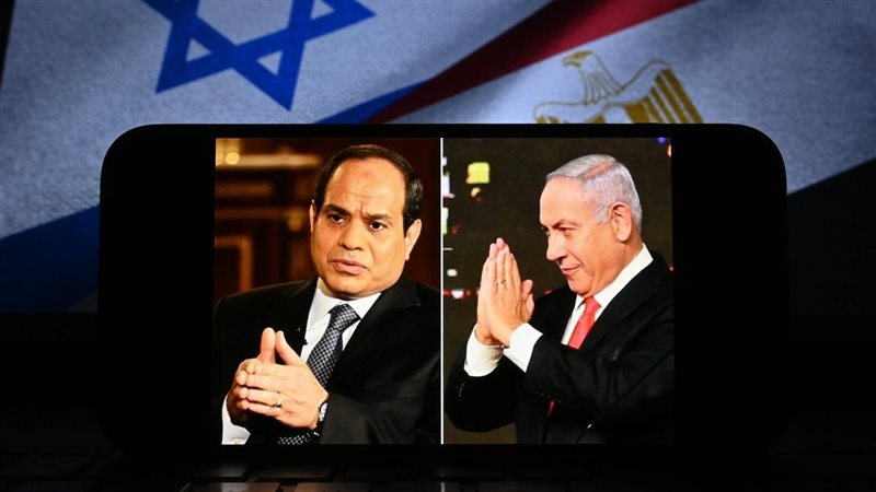 الرئيس السيسي ونتنياهو