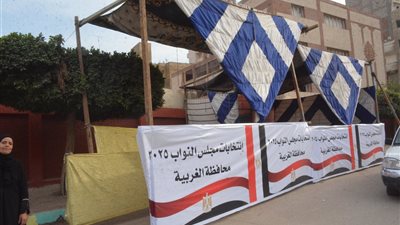فتح باب اللجان لليوم الثاني والأخير لإعادة انتخابات مجلس النواب بالغربية