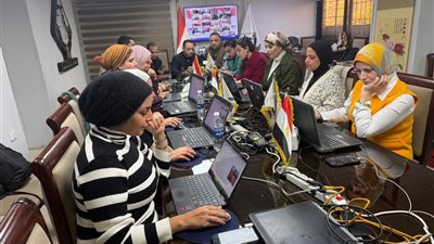 غرفة عمليات تنسيقية شباب الأحزاب والسياسيين تواصل متابعة جولة الإعادة 