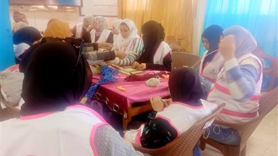 وزارة الرياضة تنظم ورشة حرفية تحت شعار «جميلة» بدمياط