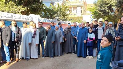 استمرار توافد الناخبين على لجان انتخابات مجلس النواب بفاقوس