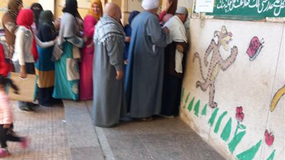 إقبال لافت على لجان الاقتراع ببنها في انتخابات مجلس النواب 