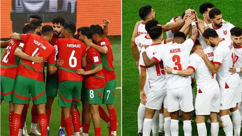 الأردن ضد المغرب