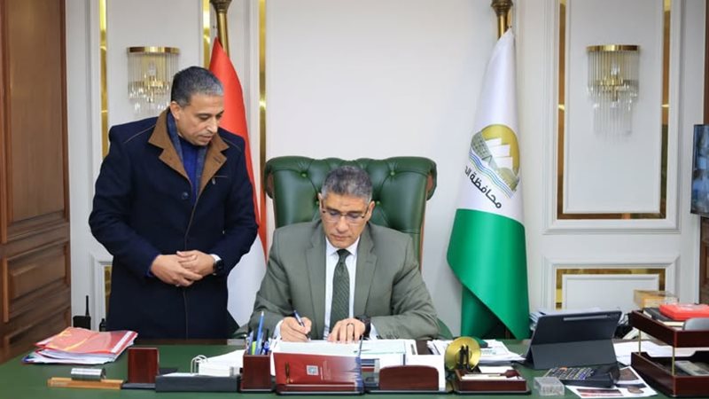 محافظ الجيزة يعتمد