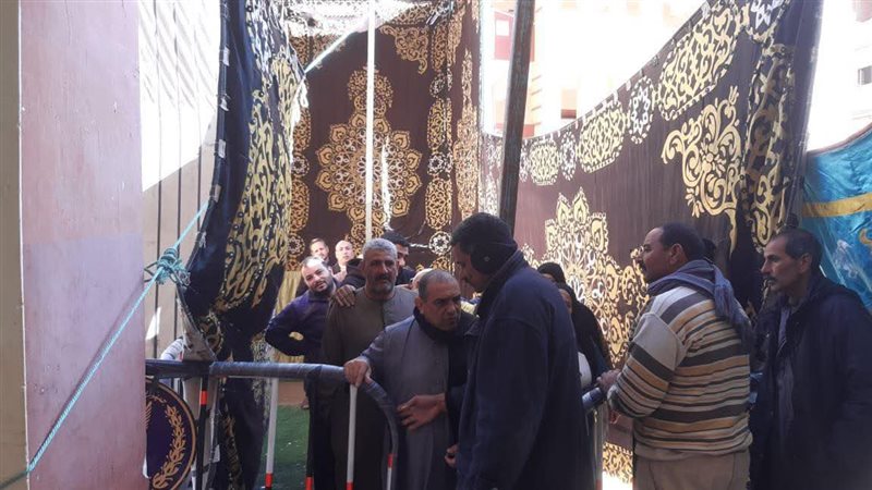  توافد الناخبين بلجان
