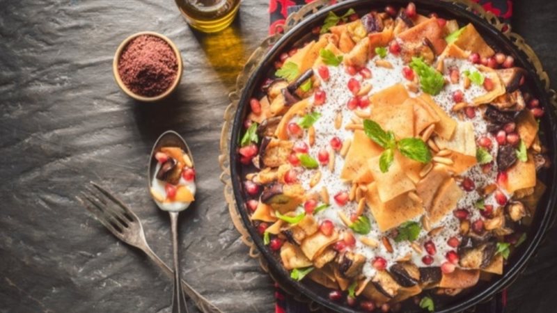 طريقة عمل فتة الباذنجان