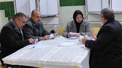 فرز أصوات الناخبين في جولة الإعادة لانتخابات مجلس النواب بالشرقية