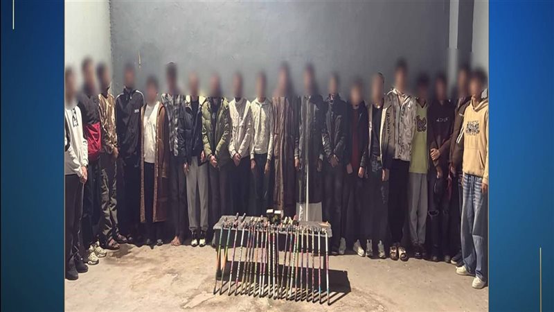 المتهمون عقب القبض