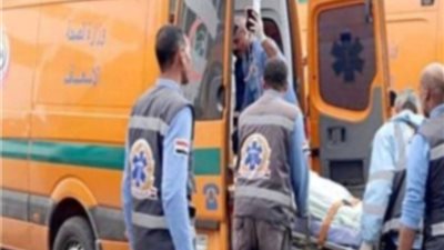 مصرع شخص وإصابة 3آخرين أثر انقلاب سيارة ملاكي بالبحيرة