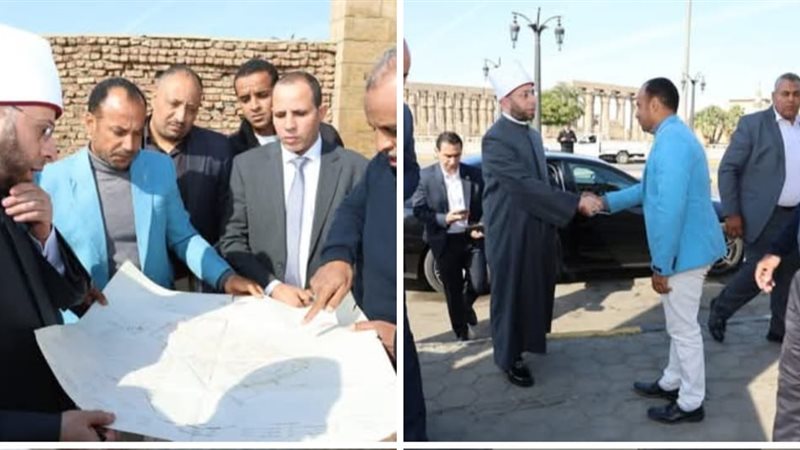 وزير الأوقاف يتفقد