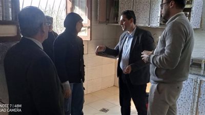 فريق التأمين الصحي يزور دار الرعاية بكفر البطيخ لإجراء الكشف الطبي