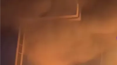 البلكونة وقعت والمحل تضرر.. شاهد عيان يكشف كواليس انقلاب تريلا أعلى محور ترسا 