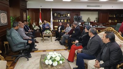محافظ بنى سويف يكلف التنمية الاقتصادية بإعداد خطة عمل للتعاون مع الروتارى