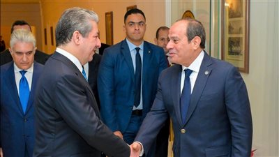السيسي يستقبل مسرور بارزاني ويؤكد دعم مصر الكامل للعراق 