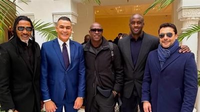 رغم خيبة كأس العرب.. أحمد حسن والحضري بحفل افتتاح أمم إفريقيا المغرب