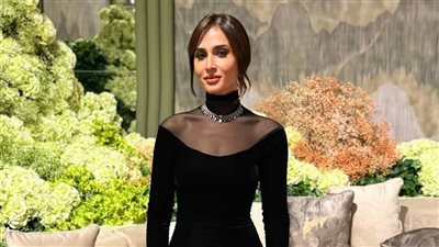 آن الرفاعي وهاندا ارتشيل بفستانين متقاربين في التصميم