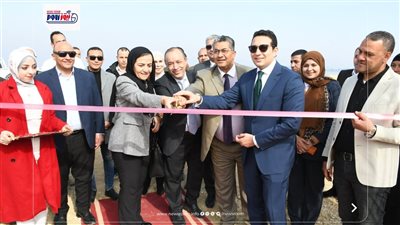 نائب محافظ الفيوم ومساعد وزير البيئة يفتتحان المركزالبيئي المجتمعي بقرية شكشوك