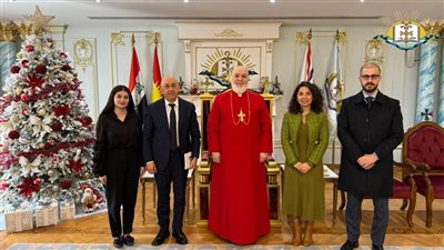 بطريرك كنيسة المشرق الآشورية يلتقي الرئيس التنفيذي لمؤسسة Vision Education