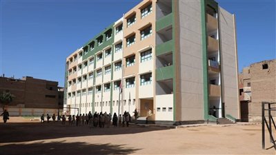 بمساحة 3700 مترًا.. أفتتاح مدرسة قلبا الابتدائية المشتركة بعد تطويرها بالمنيا 