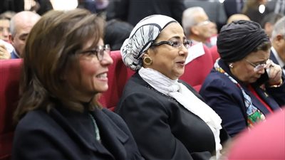 أمل عمار تشارك في احتفالية مرور 65 عامًا على تأسيس معهد التخطيط القومي