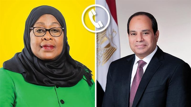 الرئيس السيسي يجري