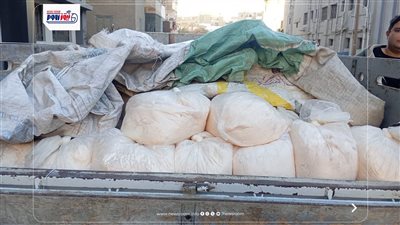 «تموين الفيوم» تضبط 2 طن جبنه فاسدة معبأة داخل أكياس بلاستيك 