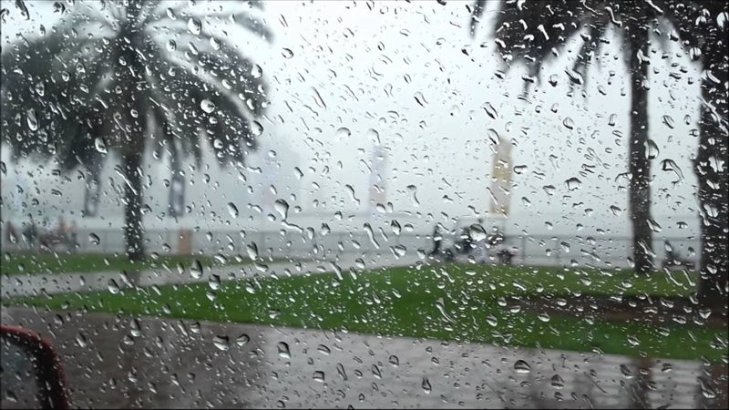 خريطة سقوط الأمطار